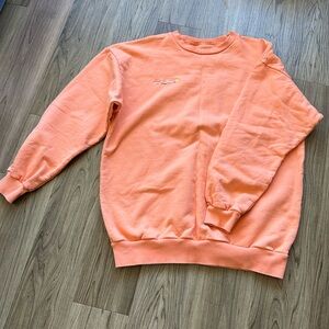 HEAVY MANNERS ORANGE CREWNECK